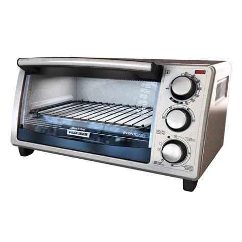 Black+decker toaster oven - This toaster oven we had purchased for the outdoor cabana at Bed Bath & Beyond. Fully mechanical control. It does toasting, baking, and broiling. The convect...